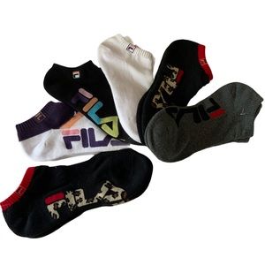 (6) FILA Women Socks